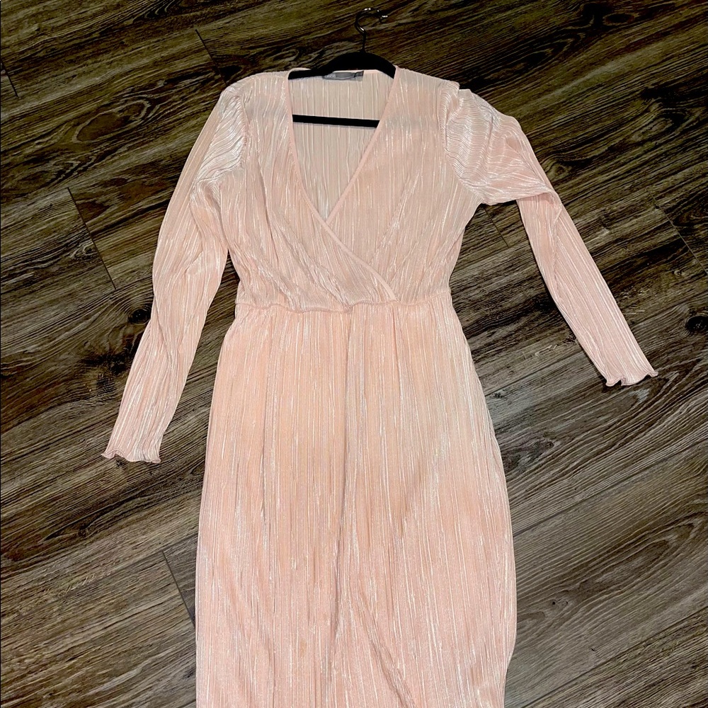 ASOS nice long sleeve tight fitting midi dress